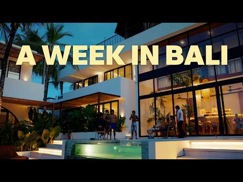 I spent $30,000 on a Bali Villa with 20 Creators