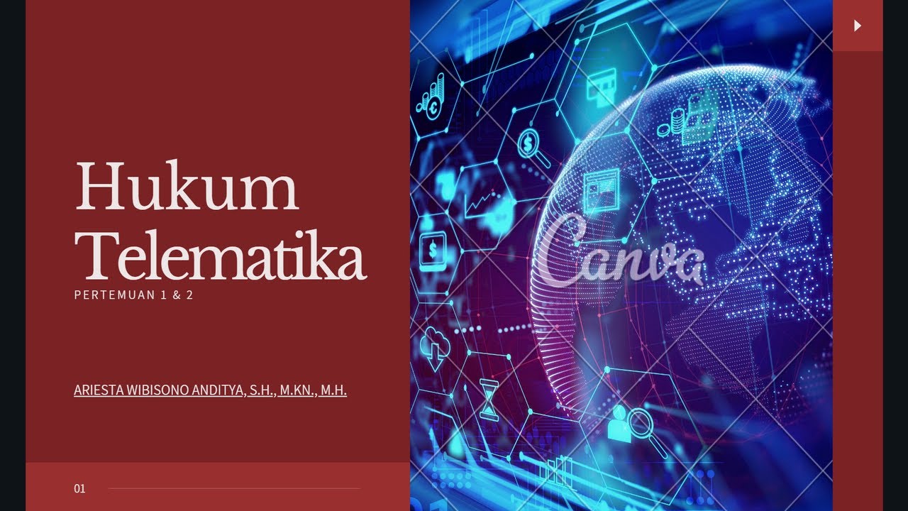 Pengantar Hukum Telematika #1 dan #2