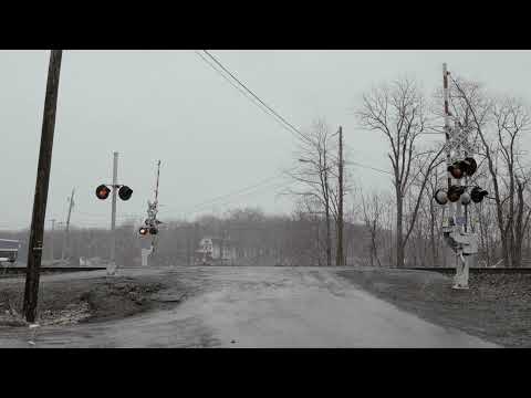 A Railroad Crossing somewhere in the Northeast