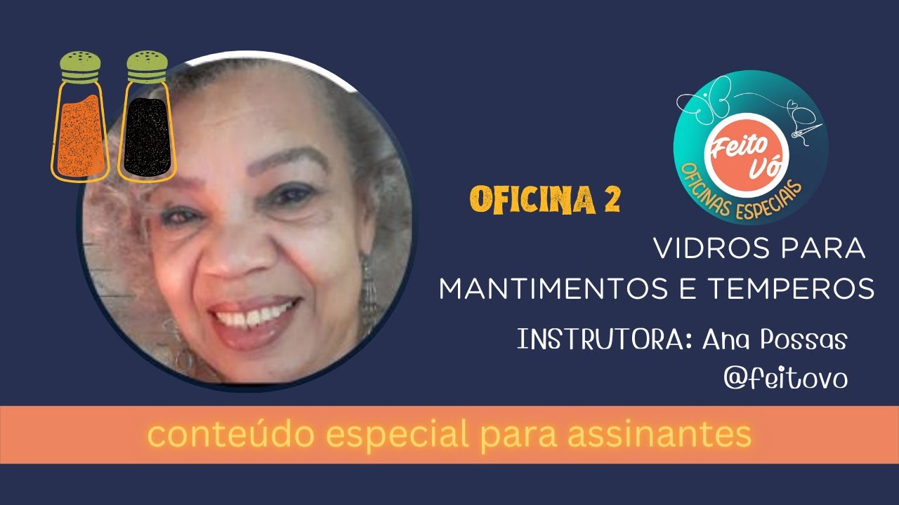 OFICINA VIDROS DE TEMPEROS E MANTIMENTOS #temperos #vidros #artesanato