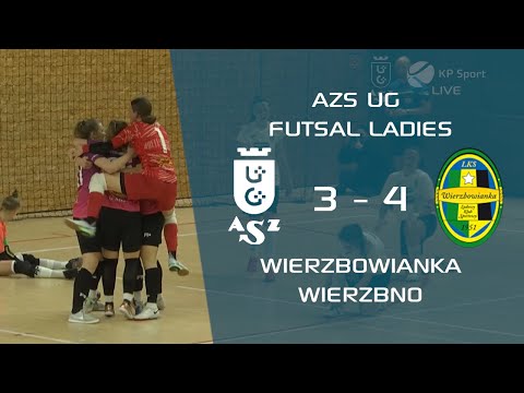 AZS UG Futsal Ladies 3 - 4 Wierzbowianka Wierzbno | Ekstraliga Kobiet Futsalu | Skrót #futsal