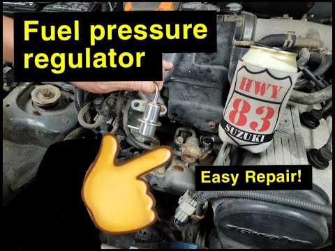 Replacing Fuel Pressure Regulator on Geo Tracker - Suzuki Sidekick Samurai @Hwy83SUZUKI