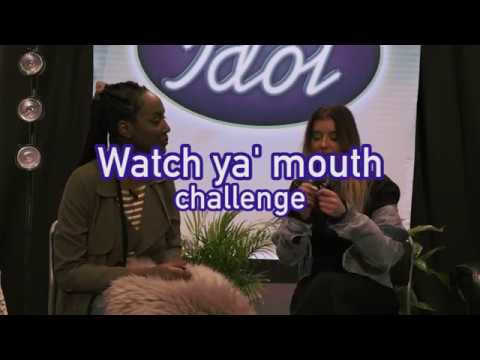 Watch ya mouth challenge med Hanna Ferm och Jemima Hicintuka - Idol 2017