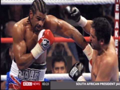 David Haye retains WBA heavyweight title by stopping John Ruiz