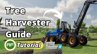 What You Need To Know About Tree Harvesters (The Basics) - Farming Simulator 22 - PS5
