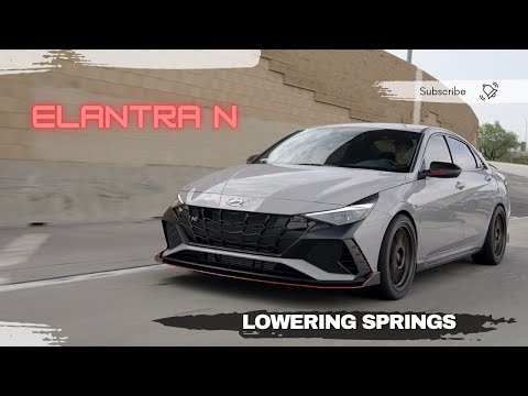 Lowering the Hyundai Elantra N