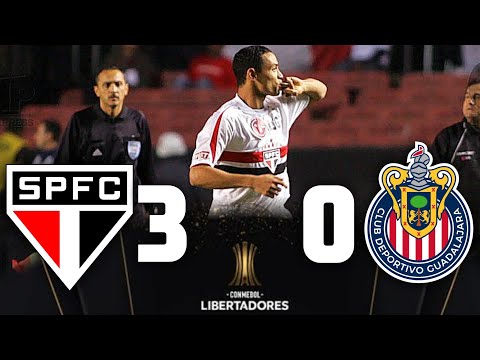 São Paulo 3 x 0 Chivas ● Semifinal Libertadores 2006 Gols e Melhores Momentos HD