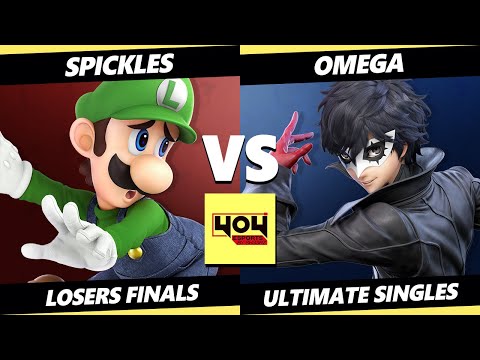 4o4 Weekly 82 LOSERS FINALS - Spickles (Luigi) Vs. omega (Joker) Smash Ultimate - SSBU