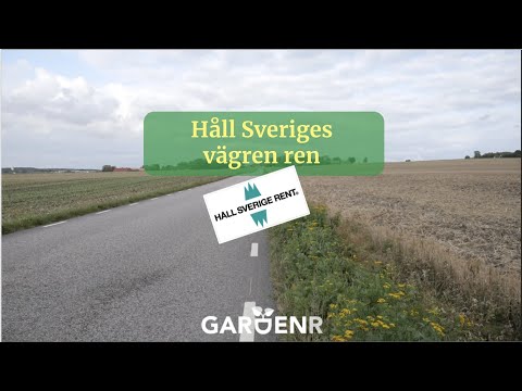 Håll Sveriges vägren ren - Trädgårdshacks med GardenR