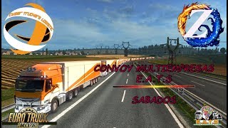 DIRECTO|500 SUBS SORTEO |EURO TRUCK SIMULATOR -CONVOY MULTIEMPRESAS!!!