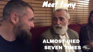 The episode featuring Tony on The Deen Show focuses on his near-death experiences and his journey to ultimately accepting ...