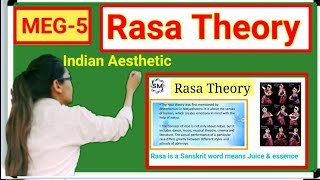 ✔️Rasa Theory Indian Aesthetic , explanation in hindi.MEG-5