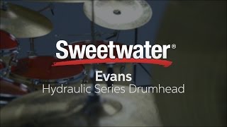 Video thumbnail for Evans Hydraulic Series Drumheads Review by Sweetwater