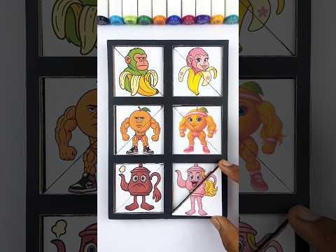 Italian Brainrot Normal Vs Barbie Cardboard Transformation Challenge #trend #italianbrainrot