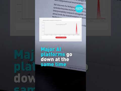 Major AI platforms go down at the same time