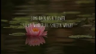 SYREETA AND STEVIE WONDER  - COME BACK AS A FLOWER - LEGENDADO PT-BR