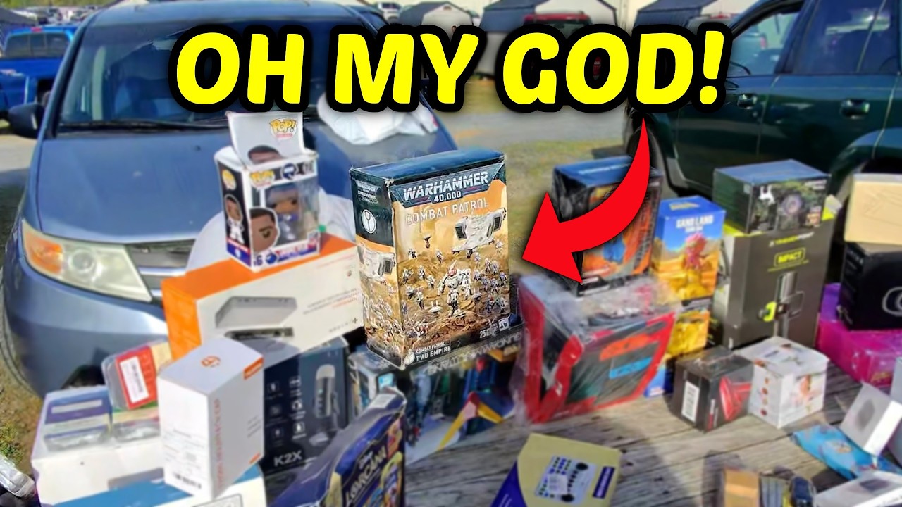 I Think I Just Robbed This Flea Market...