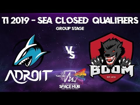 Adroit vs BOOM - TI9 SEA Regional Qualifiers: Group Stage