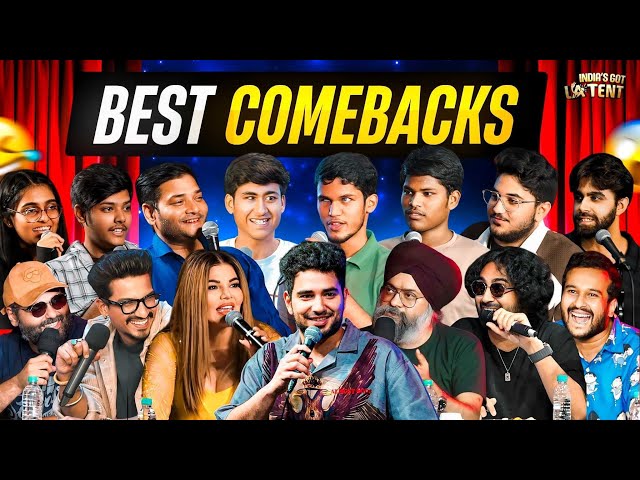 BEST COMEBACKS AT LATENT (Part 1) | India's Got Latent
