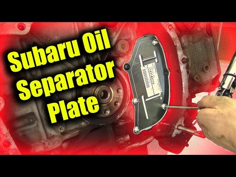 Subaru Oil Separator Plate
