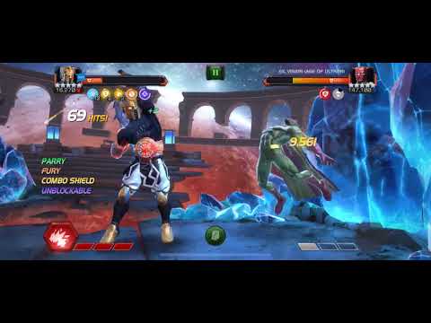 R5 Aegon vs. LOL Ex. Vision (age of ultron) one-shot marvel contest of champions