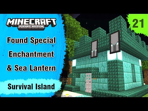 EPIC Castle Renovation and Enchantments! Minecraft PE