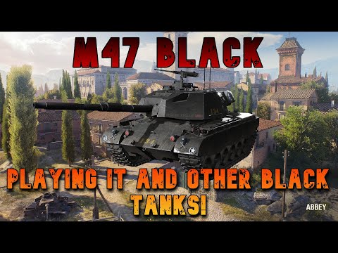 M47 Black Edition and Other Black Tanks! ll Wot Console - World of Tanks Modern Armor