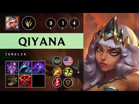 Qiyana Jungle vs Graves - NA Challenger Patch 25.13