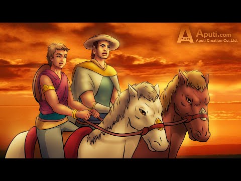 [Yuánshēng 4K], rěnrǔ,03 liù dù jí jīng,Aputi.Com, fódiǎn dònghuà,Patience,The Collective Sutra of Six Paramitas 03