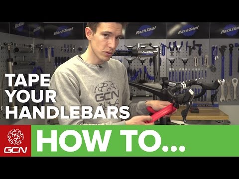 How To Tape Your Handlebars In The Figure Of 8 Style | Maintenance Monday