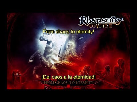 Rhapsody of Fire - Ad Infinitum + From Chaos To Eternity (Lyrics & Sub. Español)