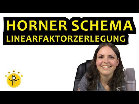 HORNER SCHEMA 4. Grades – Linearfaktorzerlegung, Nullstellen