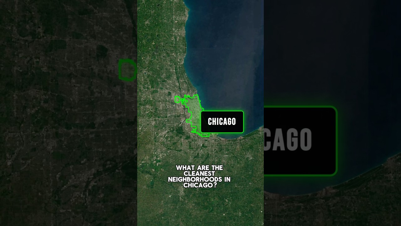 Cleanest Neighborhoods In Chicago! #us #chicago #shorts