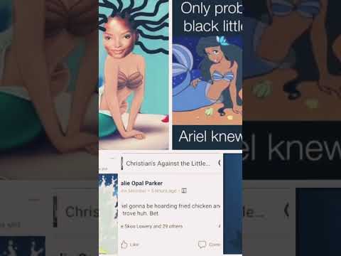 Disneys new mermaid movie is receiving racist backlash #disney #mermaid #littlemermaid #disneyplus