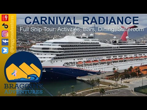 Thumbnail for Carnival Radiance: Full Ship Tour including Activities, Bars, Dining, and Room Tour