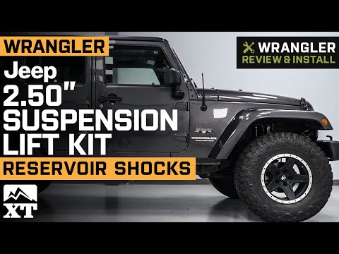 Jeep Wrangler JK Officially Licensed Jeep 2.50-Inch Suspension Lift Kit Review & Install