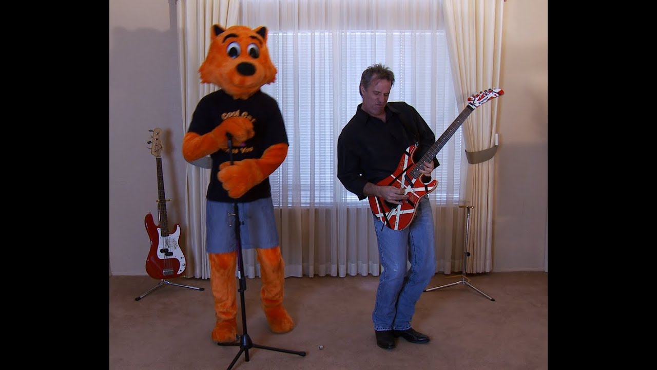 Derek Savage 'Cool Cat Loves to Rock' music video