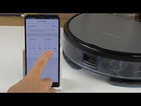 How to Use DND Mode on SAMSUNG POWERbot R7065 Robot Vacuum - Activate DND Mode on Samsung Vacuum