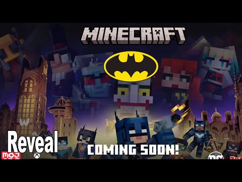 GamersPrey - Minecraft Batman DLC Reveal Minecraft Live 2022 [HD 1080P]