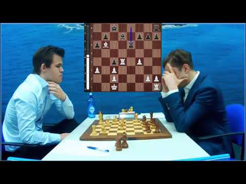 Magnus Carlsen vs Maxim Matlakov || Tata Chess 2018
