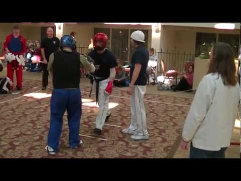 Charlie Meredith First fight at NK team tournament 2013