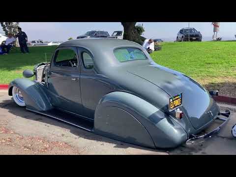 1937 Chevrolet coupe low rider rat rod airbag￼ hot rod