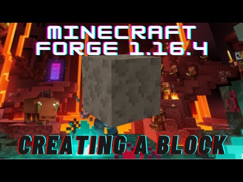 Creating a Block - Minecraft Forge 1.16.4 Modding Tutorial