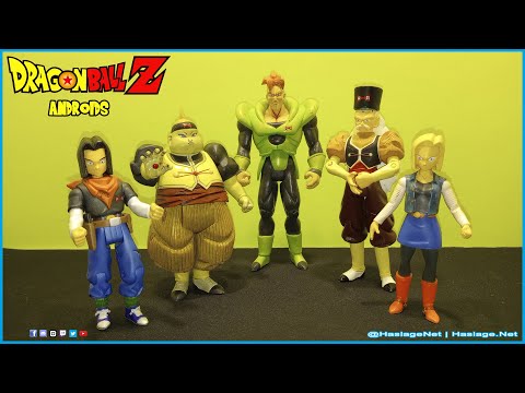 "Are you Goku?" Dragon Ball Z Bandai 1990s Androids 16, 17, 18, 19 & 20 | HNE Toys