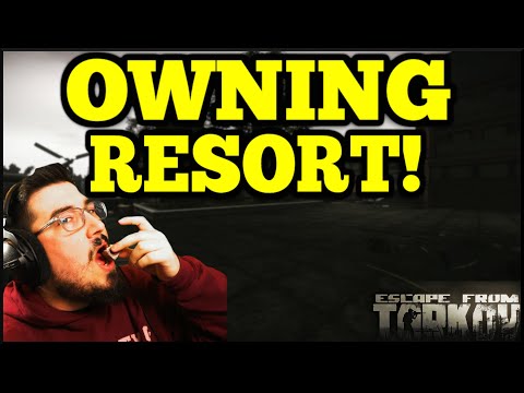 OWNING RESORT With The SVD! - Escape From Tarkov!