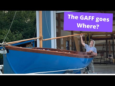 How to make the Gaff Bridle or Span - Boat Building The Haven 12 1/2- Episode 123
