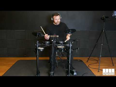 Playing the AXK4 Axus Drum Kit