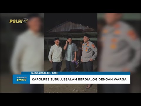 KAPOLRES SUBULUSSALAM DAN FORKOPIMDA SHOLAT TARAWIH BERSAMA