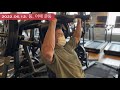 [육체미 공작소] 2022.06.12. 등, 어깨 운동 Back & Shoulder