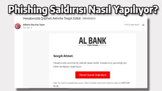 Bir Hacker Banka Hesabınızı Nasıl Hackler? - Phishing Saldırısı
